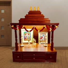 wood temple shop near me Divine Wood N Crafts - Custom Pooja Mandir-Pooja Mandir for home